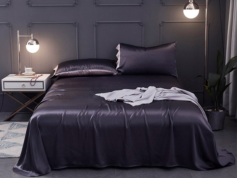 Silk sheet - 25 momme grade 6A 100% mulberry silk sheet, flat sheet, pure silk sheet