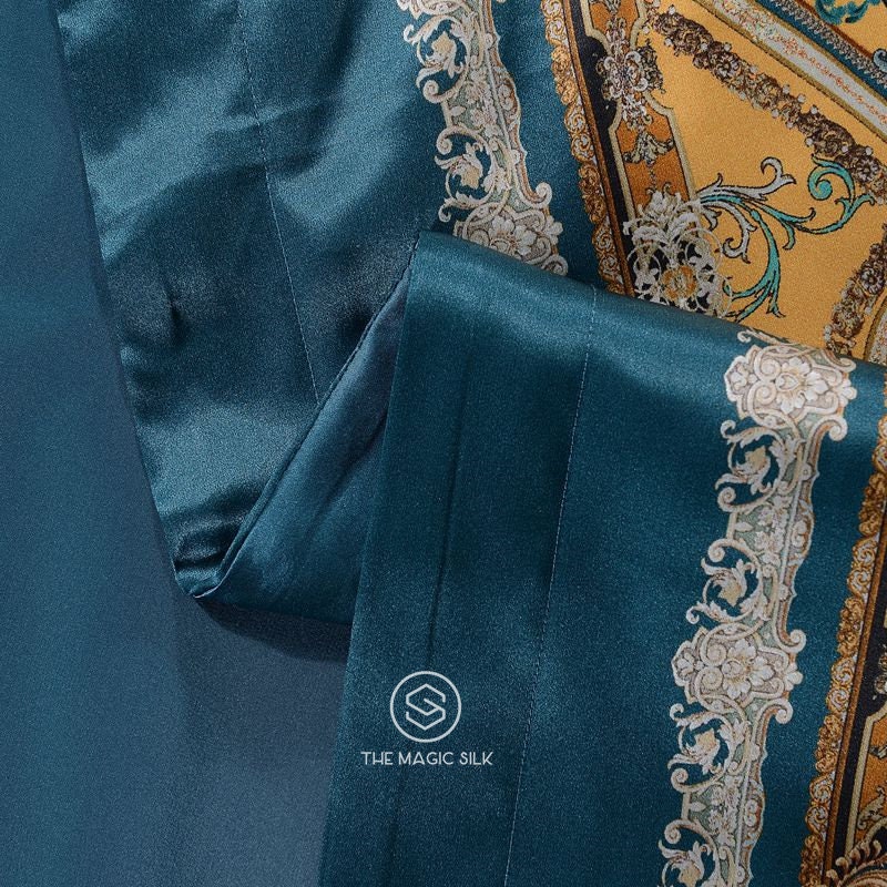 ROYAL CROWN - 16 Momme 100% Silk Bedding 4pcs Suite