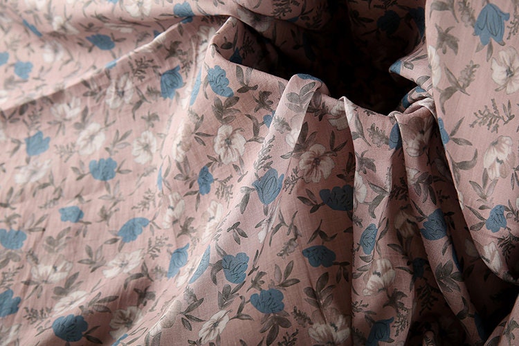 LUXU - Digital Printing 42 Thread Count Ramie Fabric - 140cm wide by the Yard