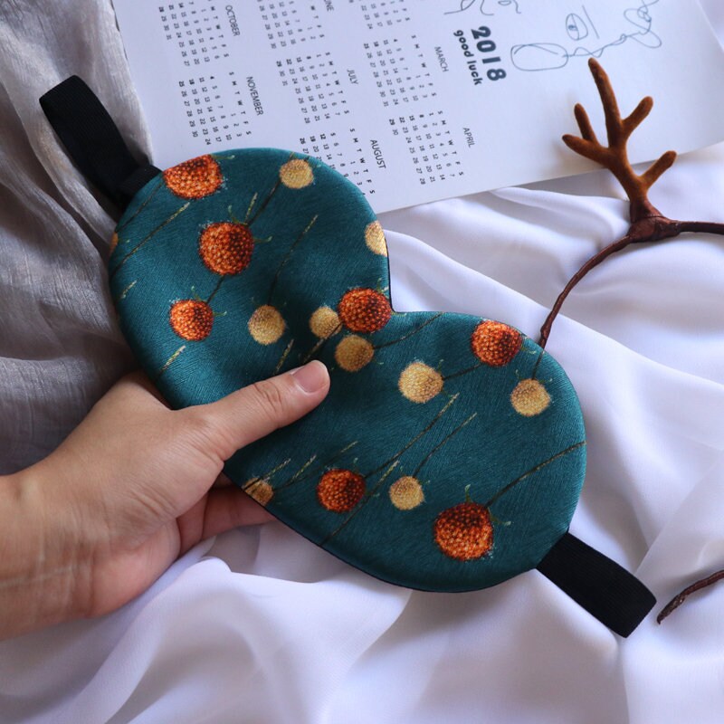 Sweet Dandelion 100% Silk Eye Mask