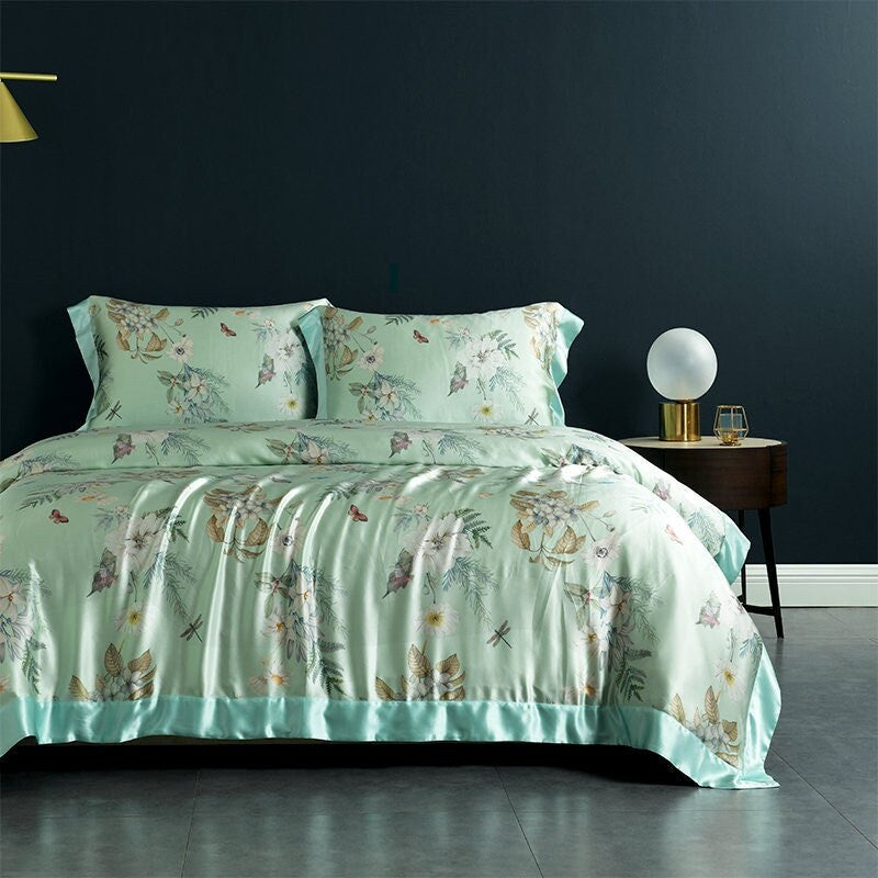HUANYAN - 19 Momme Silk Bedding Suite 4pcs
