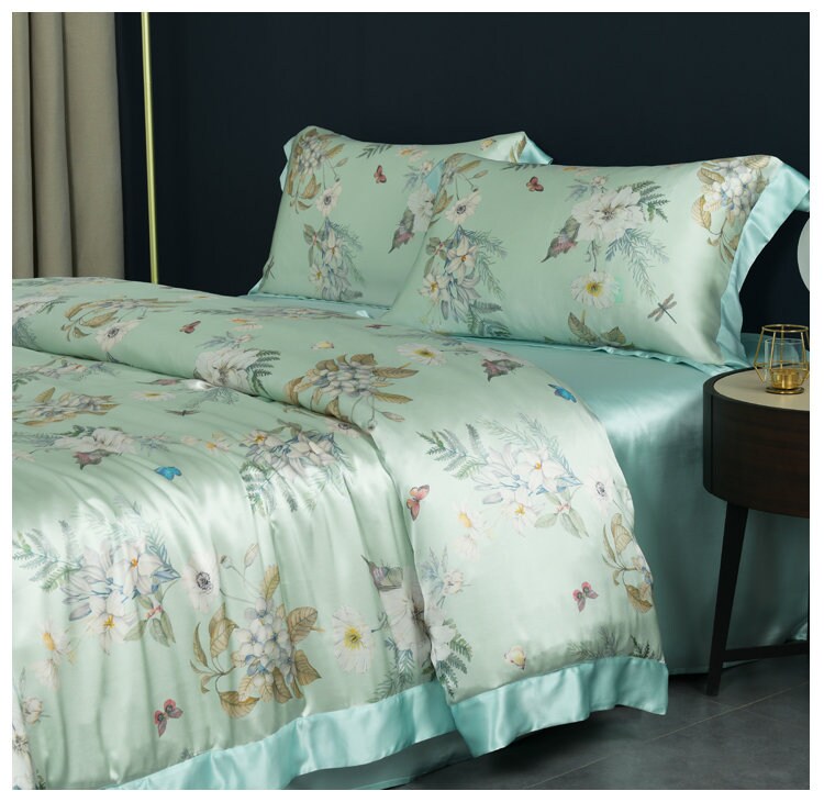 HUANYAN - 19 Momme Silk Bedding Suite 4pcs