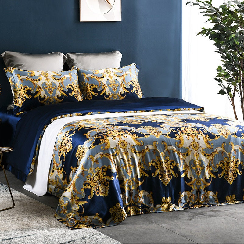 JINGYE - 19 Momme Silk Bedding Suite 4pcs