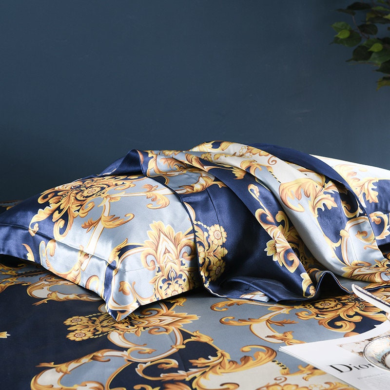 JINGYE - 19 Momme Silk Bedding Suite 4pcs