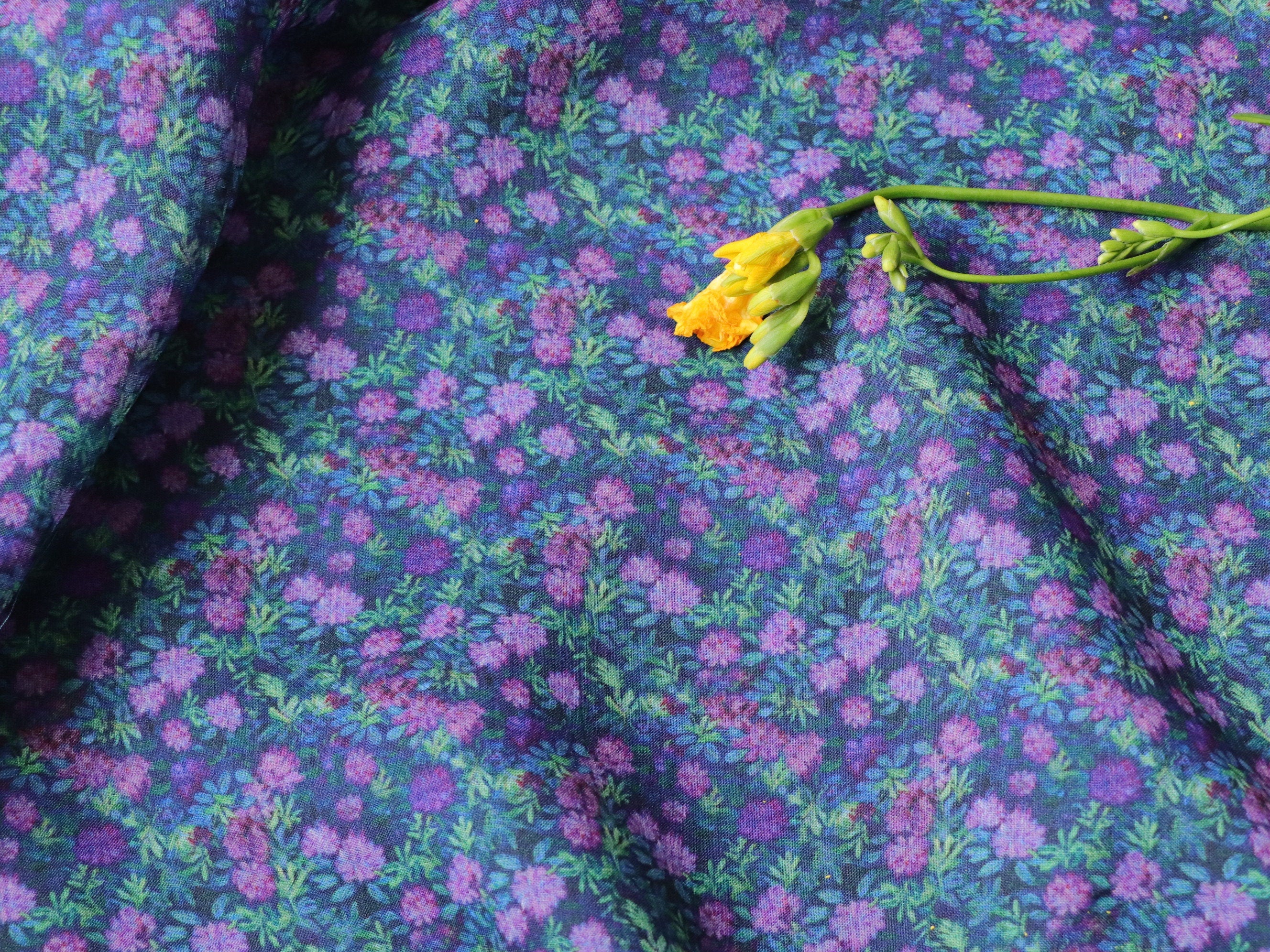 ZIDUO - Digital Printing 100 Thread Count Ramie Fabric - 140cm wide by the Yard