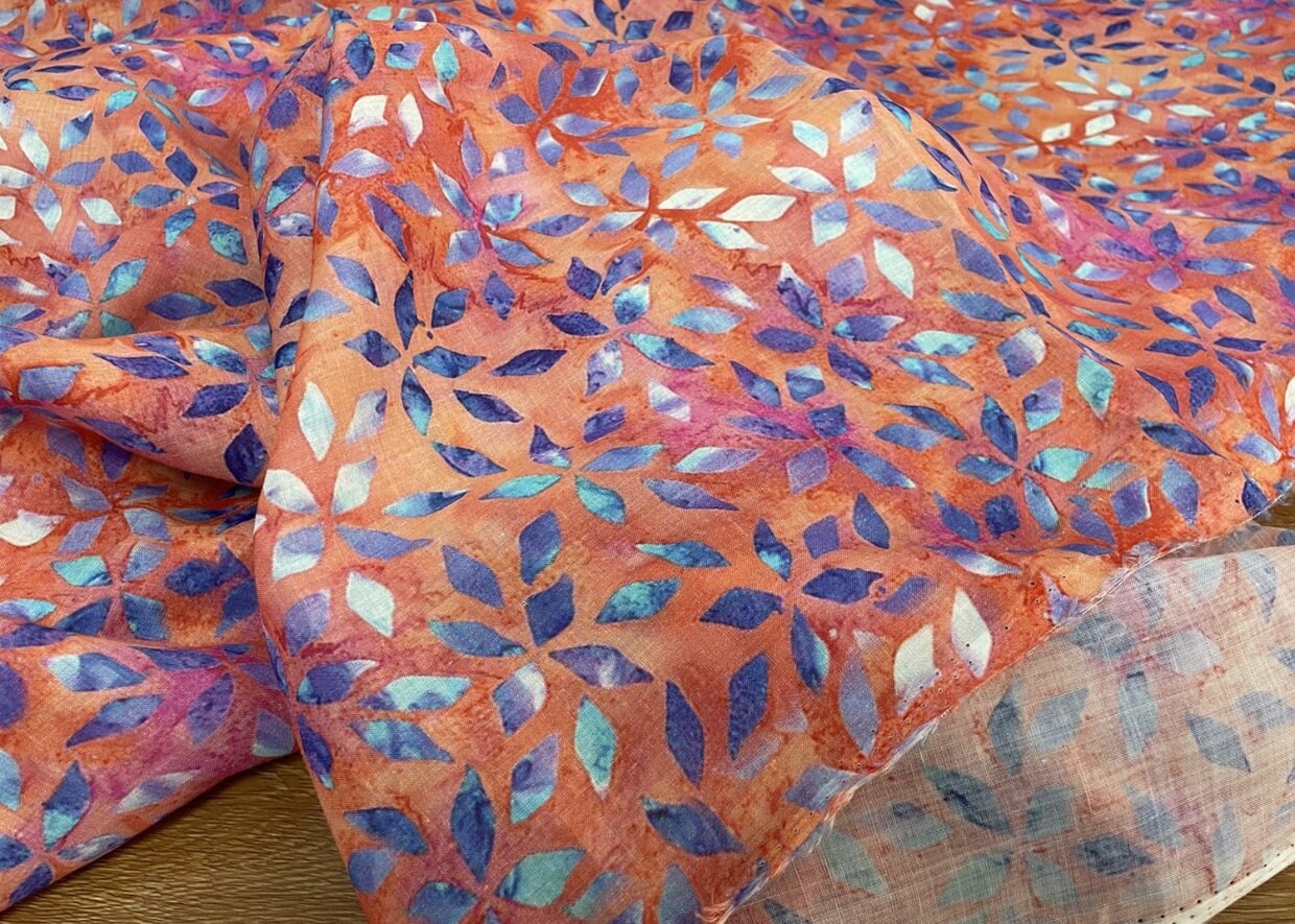 BINFEN - Digital Printing 42 Thread Count Ramie Fabric - 140cm wide by the Yard