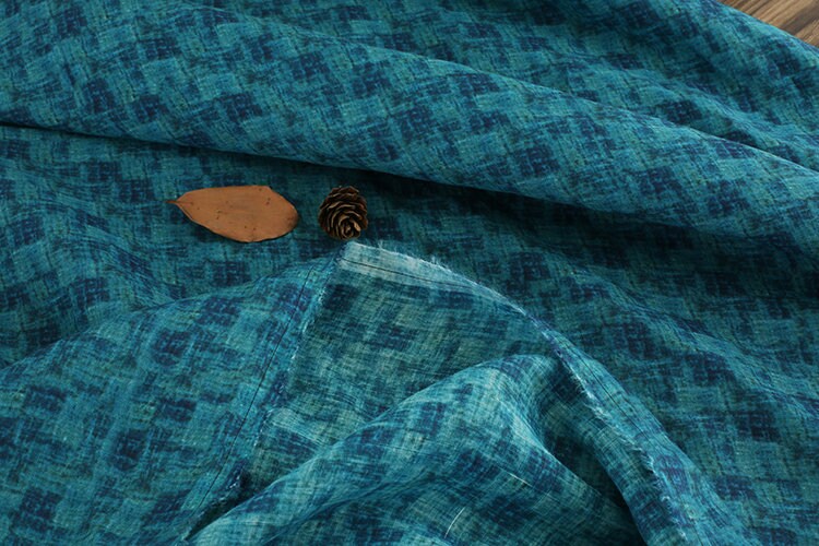 LANDIAN - Digital Printing 42 Thread Count Ramie Fabric - 140cm wide by the Yard