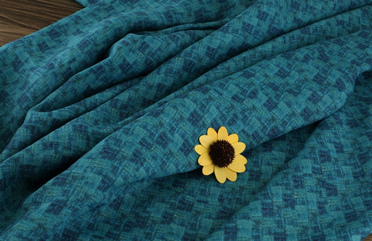 LANDIAN - Digital Printing 42 Thread Count Ramie Fabric - 140cm wide by the Yard