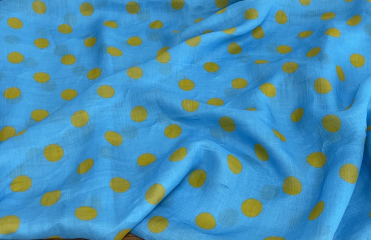 ZELAN - Digital Printing 42 Thread Count Ramie Fabric - 140cm wide by the Yard