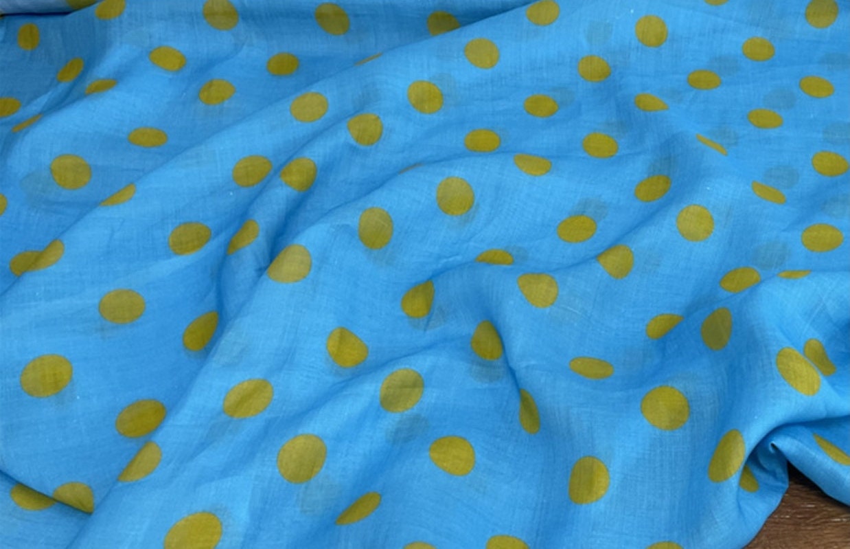 ZELAN - Digital Printing 42 Thread Count Ramie Fabric - 140cm wide by the Yard