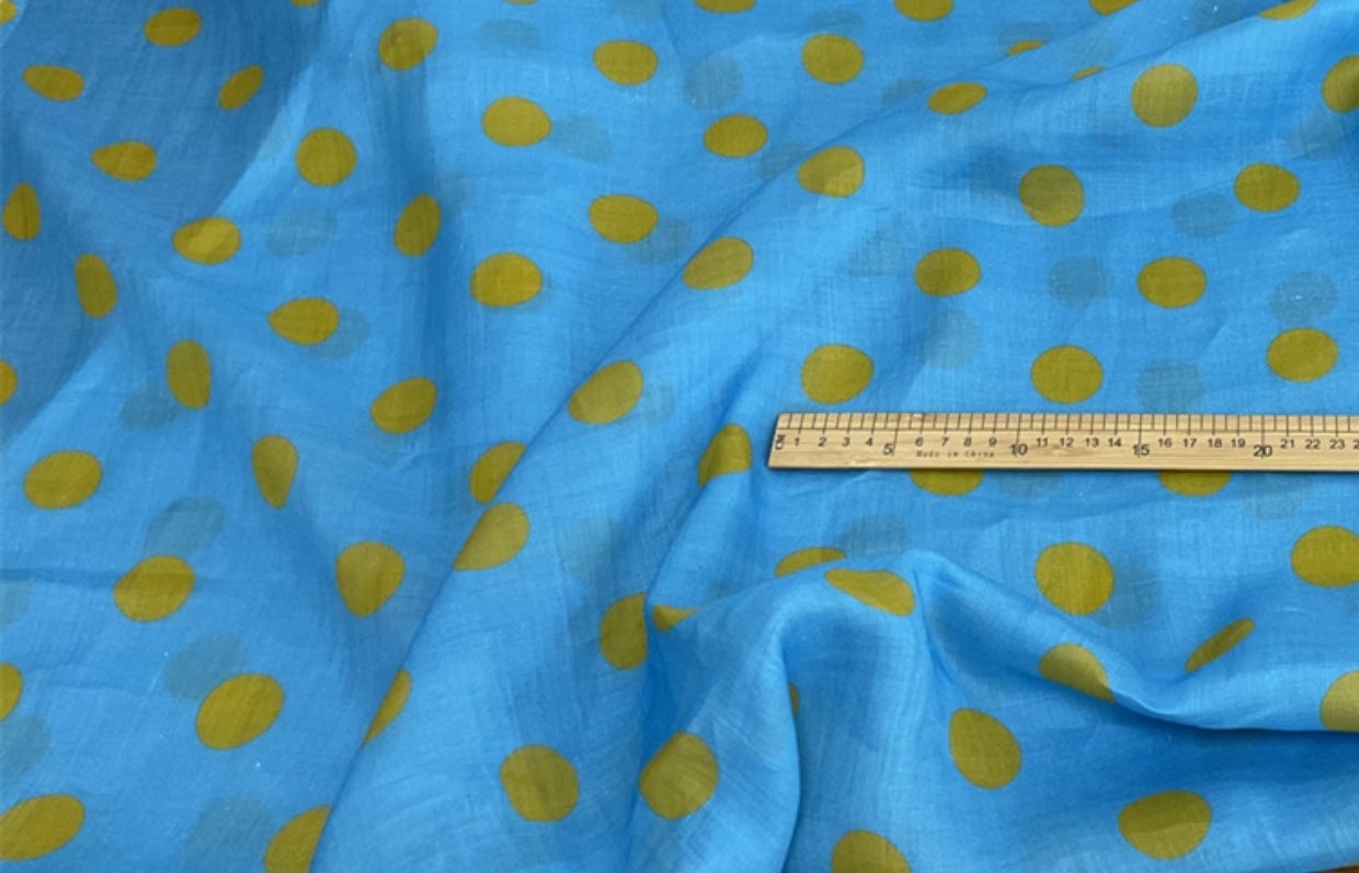 ZELAN - Digital Printing 42 Thread Count Ramie Fabric - 140cm wide by the Yard