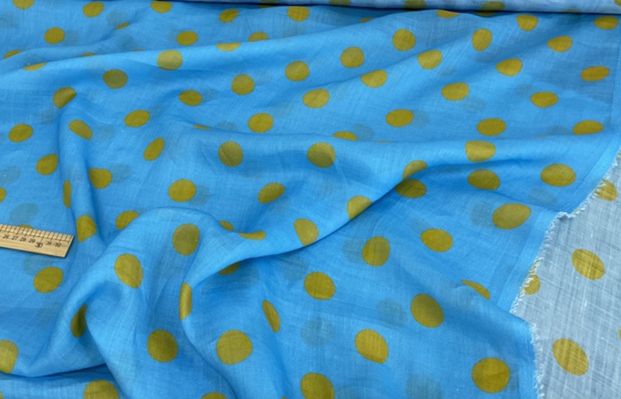 ZELAN - Digital Printing 42 Thread Count Ramie Fabric - 140cm wide by the Yard