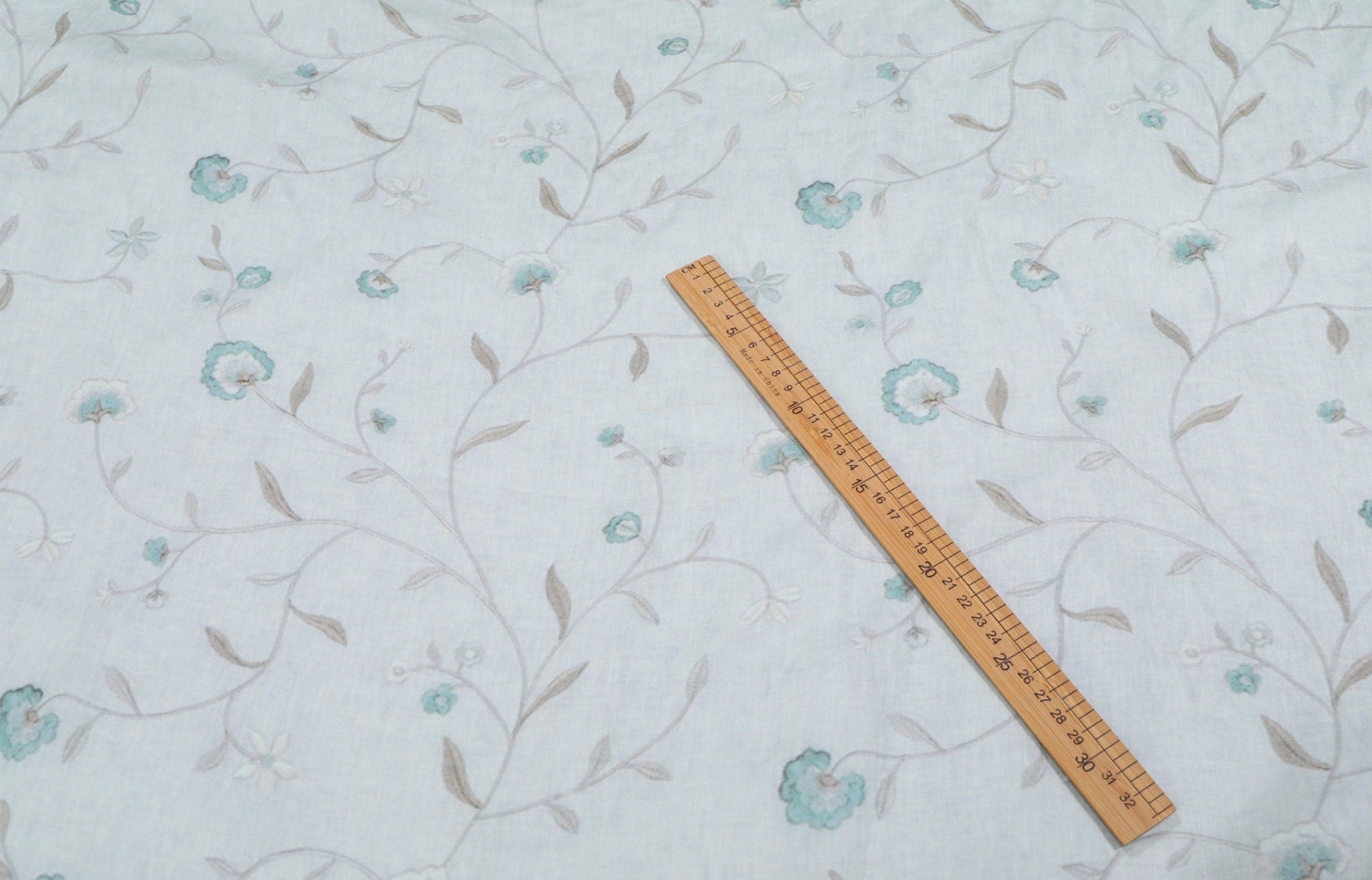 XIAOYAO - Digital Printing 42 Thread Count Ramie Fabric - 140cm wide by the Yard