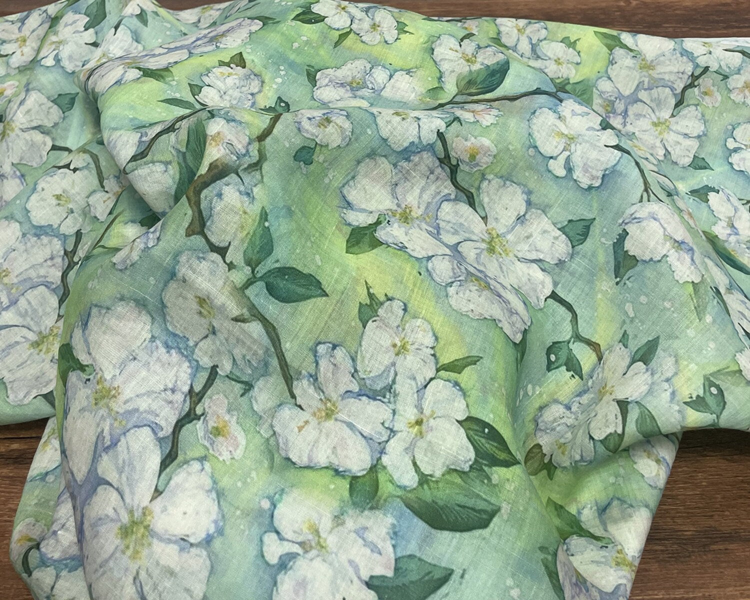 MUMIAN - Digital Printing 42 Thread Count Ramie Fabric - 140cm wide by the Yard