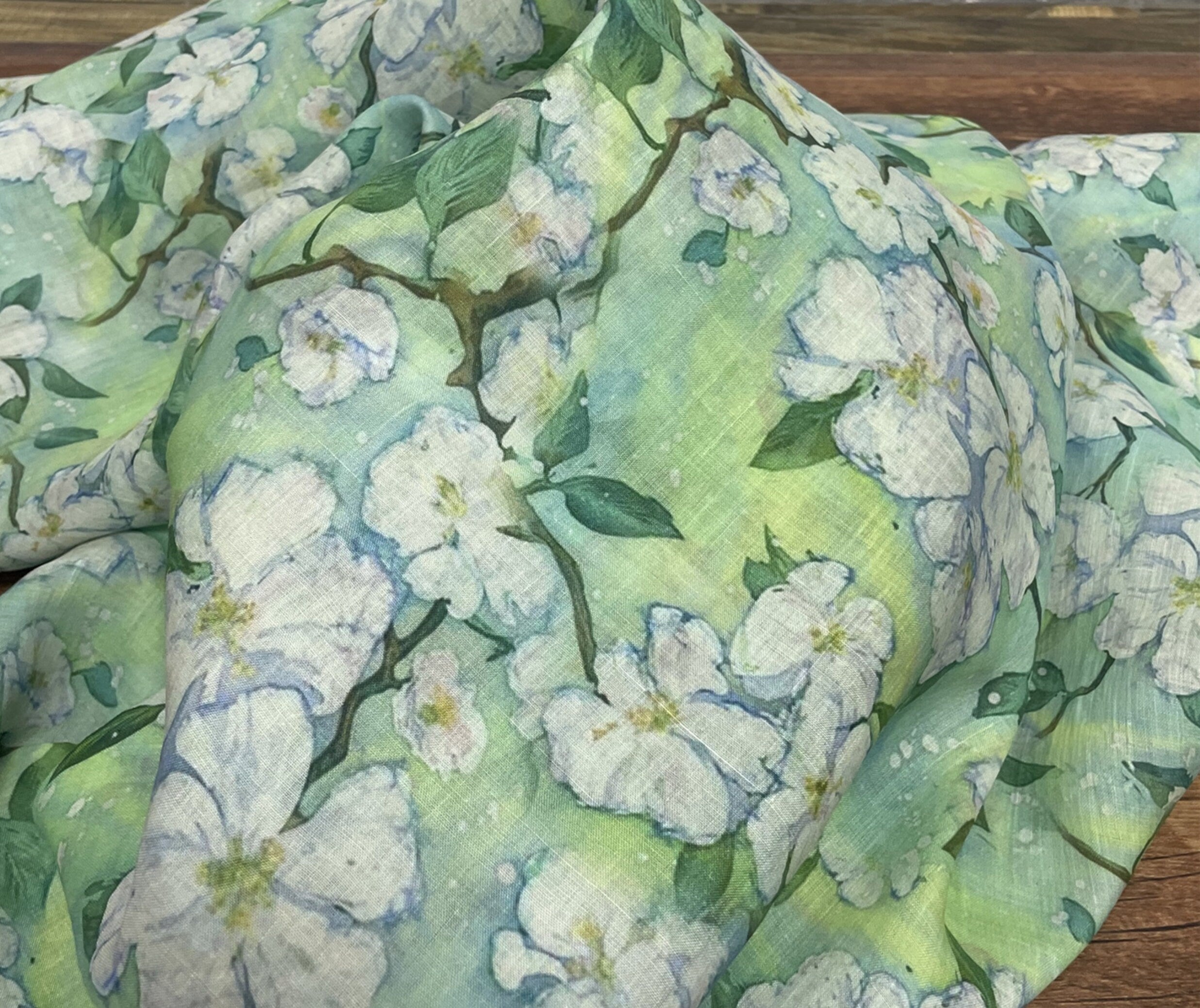 MUMIAN - Digital Printing 42 Thread Count Ramie Fabric - 140cm wide by the Yard