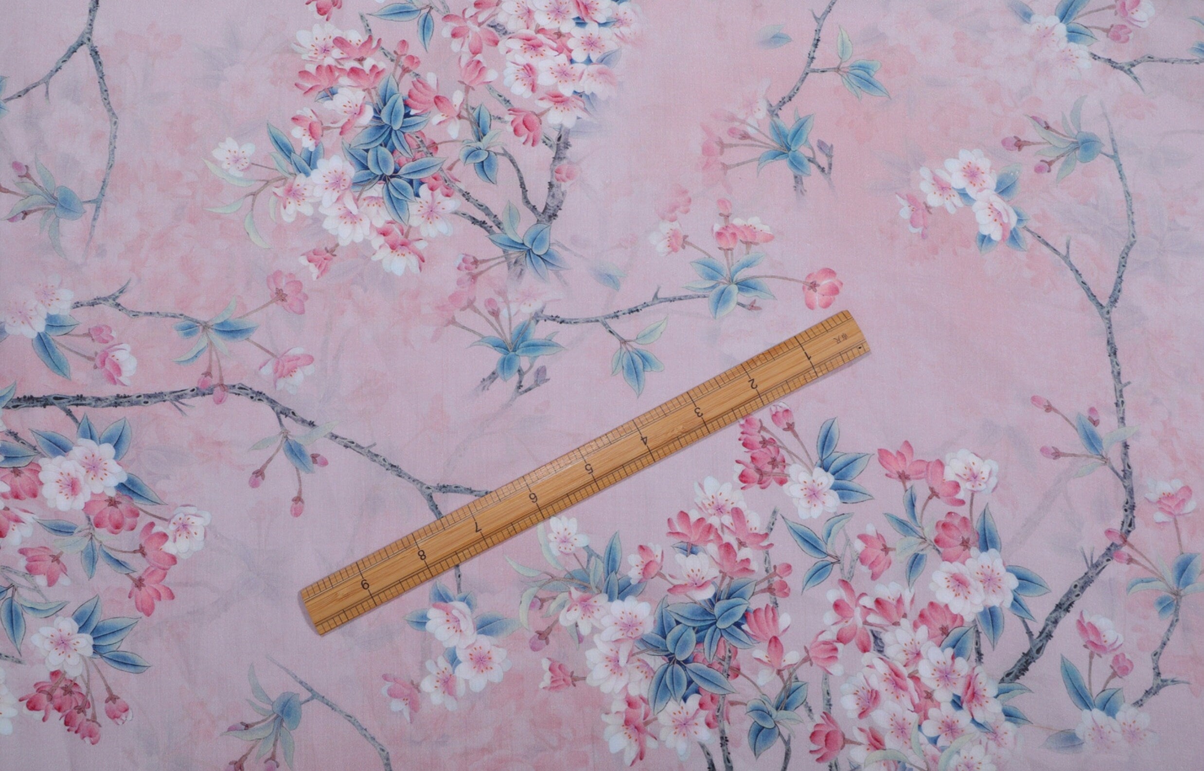 ZHENGJUAN - Digital Printing 42 Thread Count Ramie Fabric - 140cm wide by the Yard