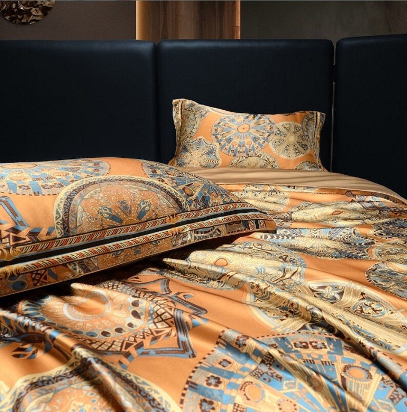 LADY LUCK  - 16 Momme 100% Silk Bedding 4pcs Suite