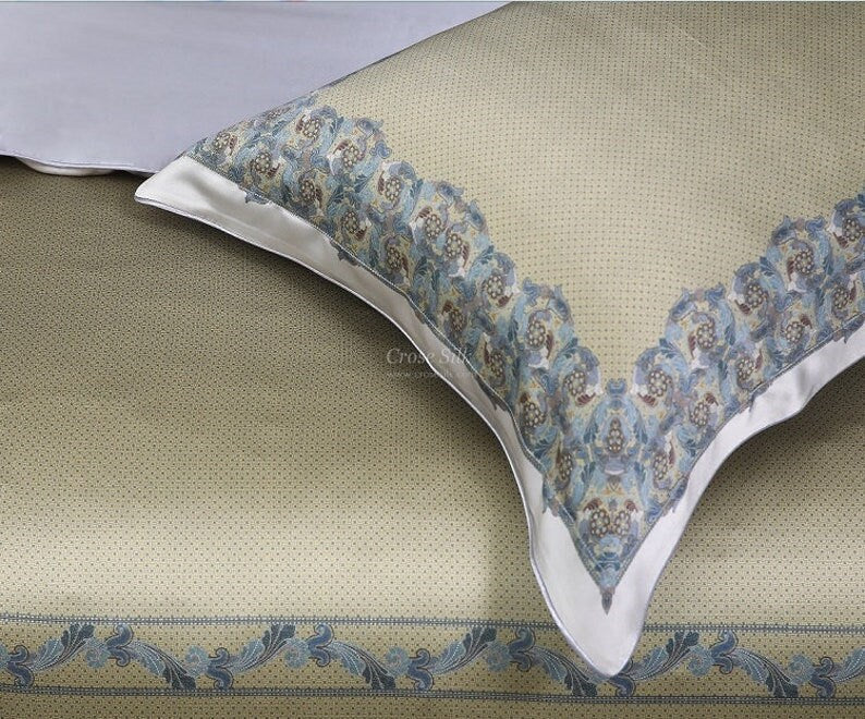 FUQI DUODUO - 16 Momme 100% Silk Bedding 4pcs Suite