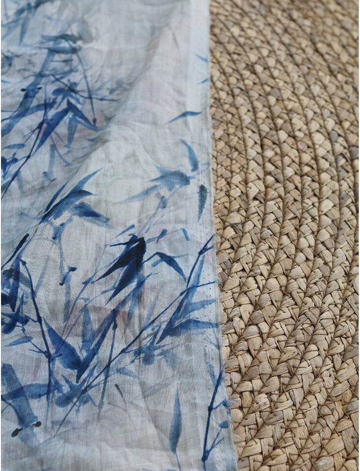 LZHU - Digital Printing 42 Thread Count Ramie Fabric - 145cm wide by the Yard