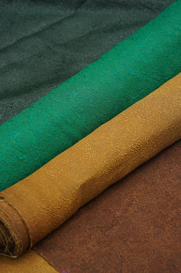 多色 Mud Silk fabric, Jacquard HUALUO, 25 momme 130cm wide by the Yard