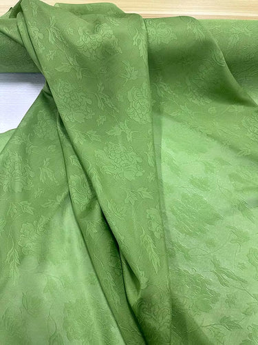 XYLN064 - Leno silk fabric, sheer and super light 100% silk,  15 momme 114cm wide by the yard