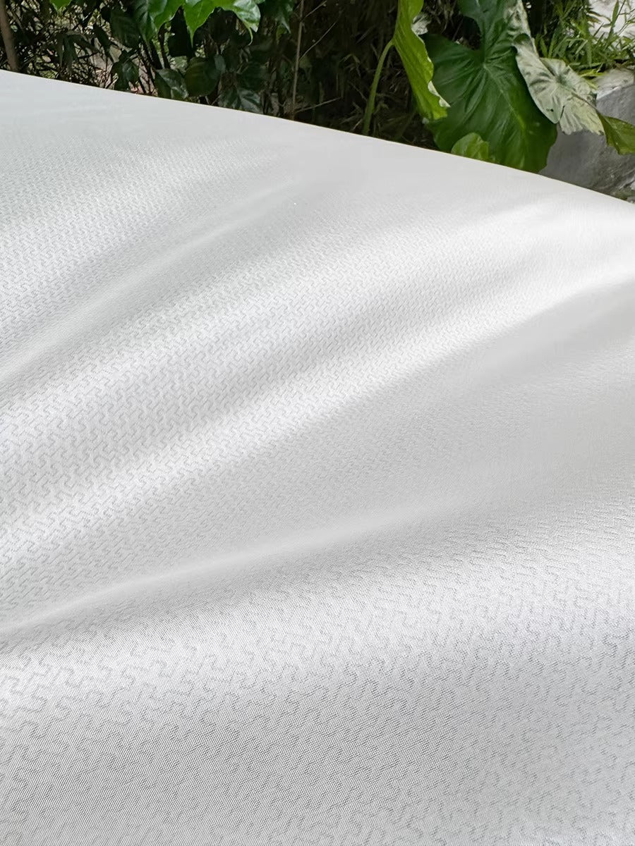 XYLN058 - Leno silk fabric, sheer and super light 100% silk,  15 momme 114cm wide by the yard