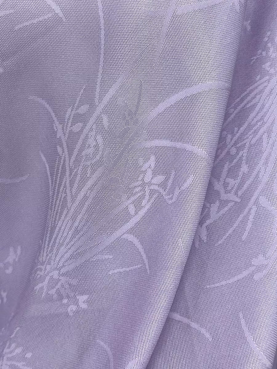 XYLN023 - Leno silk fabric, orchid, 114cm wide by the yard