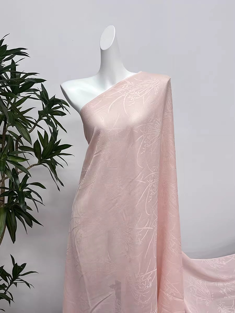 XYLN023 - Leno silk fabric, orchid, 114cm wide by the yard