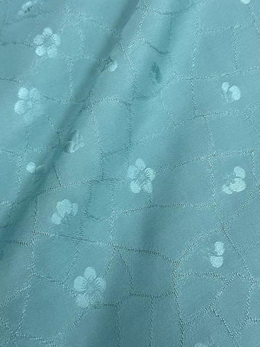 XYLN024 - Leno silk fabric, plum blossom, 114cm wide by the yard