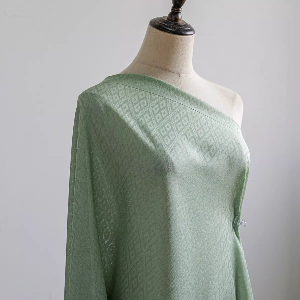 XYLN020 - Leno silk fabric, dusty pink, 114cm wide by the yard