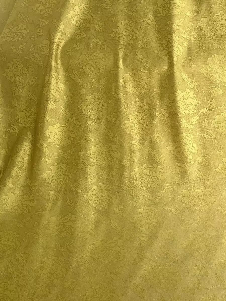 XYLN065 - Leno silk fabric, sheer and super light 100% silk,  15 momme 114cm wide by the yard