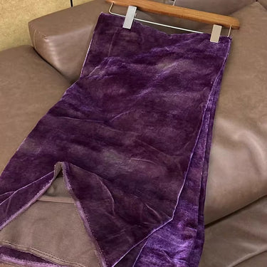 XYYHSR052 - Print Silk Velvet Fabric, 140cm wide by the Yard