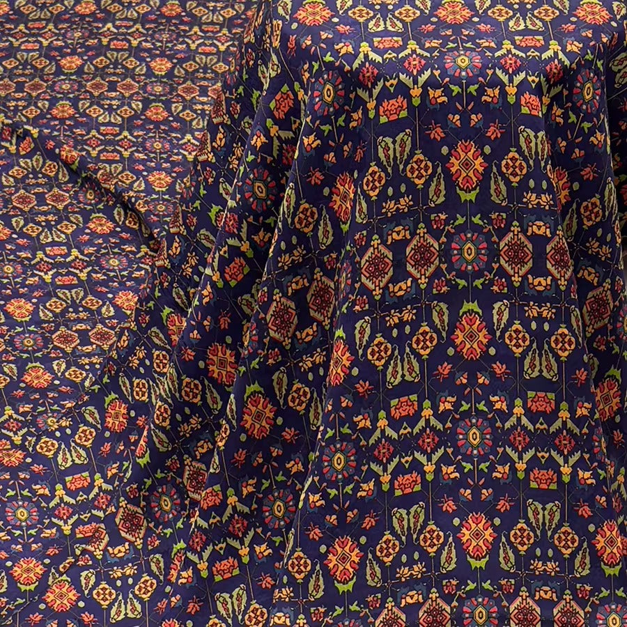 XYHYS 卡通图案- Jacquard HUALUO Hongyunsha silk fabric, 25 momme openwork texthture, 110cm by e Yard