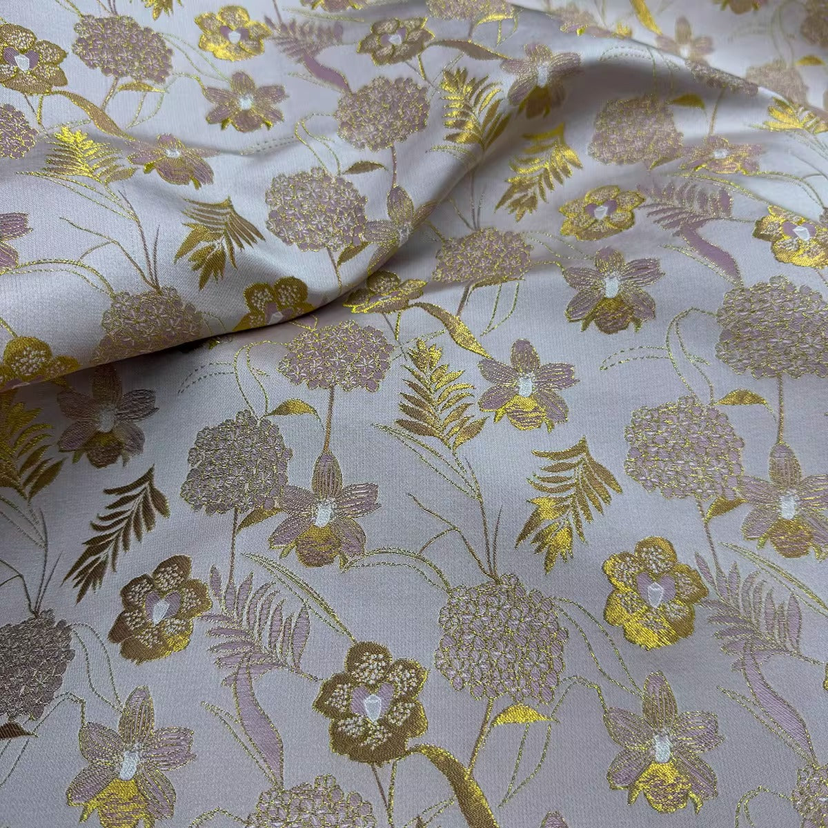 XYLDXSJ009 - Song Brocade 李德喜宋锦, 38 momme 140cm wide by the yard