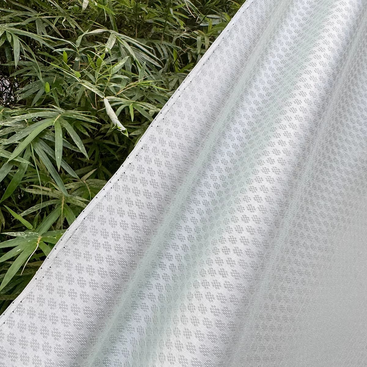 XYLN062 - Leno silk fabric, sheer and super light 100% silk,  15 momme 114cm wide by the yard