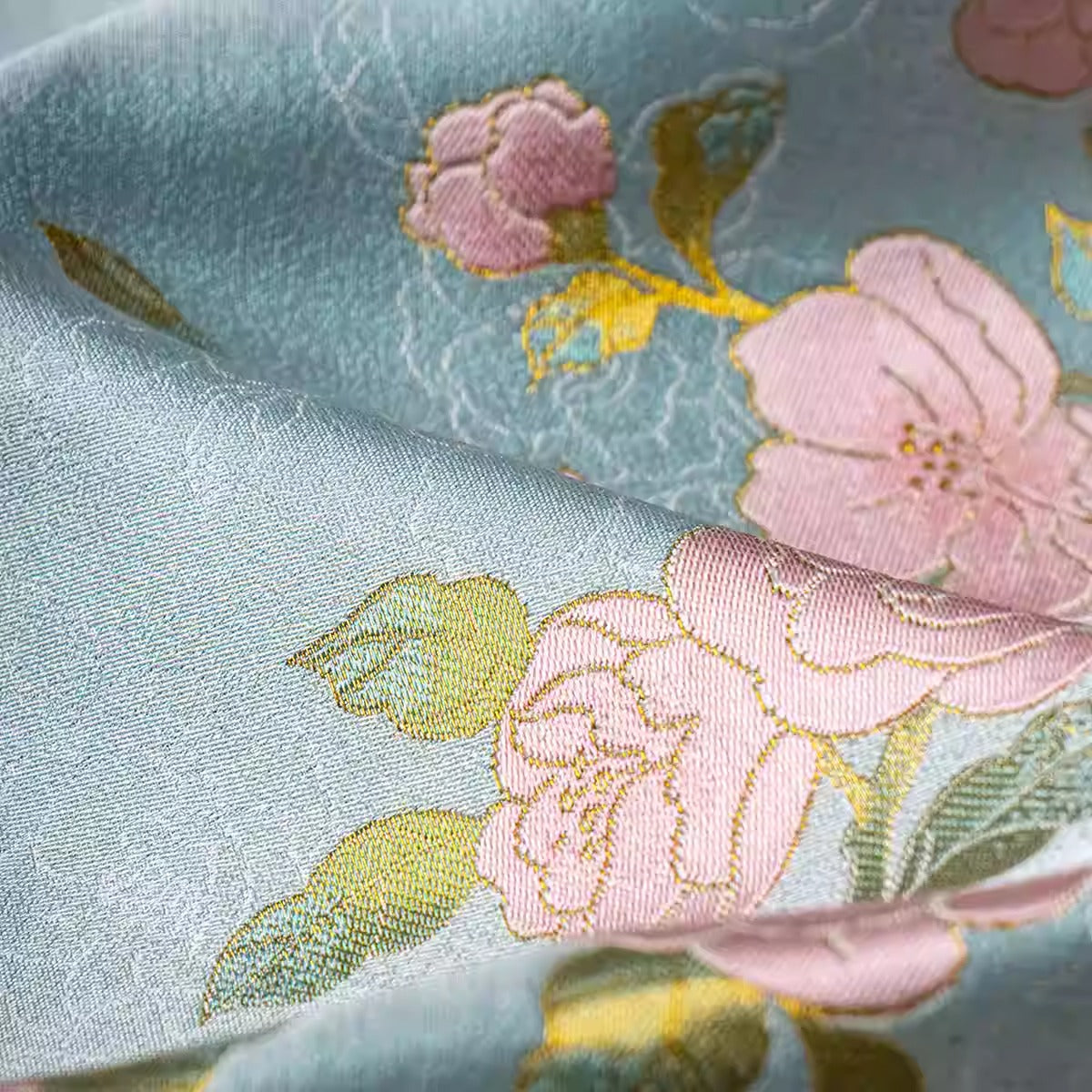 XYLDXSJ011 - Song Brocade 李德喜宋锦, 38 momme 140cm wide by the yard