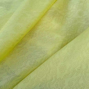 XYLN057 - Leno silk fabric, sheer and super light 100% silk,  15 momme 114cm wide by the yard