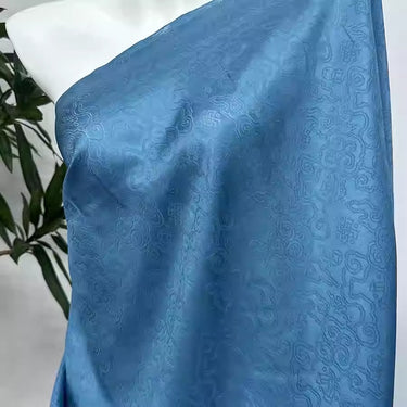 XYLN066 - Leno silk fabric, sheer and super light 100% silk,  15 momme 114cm wide by the yard