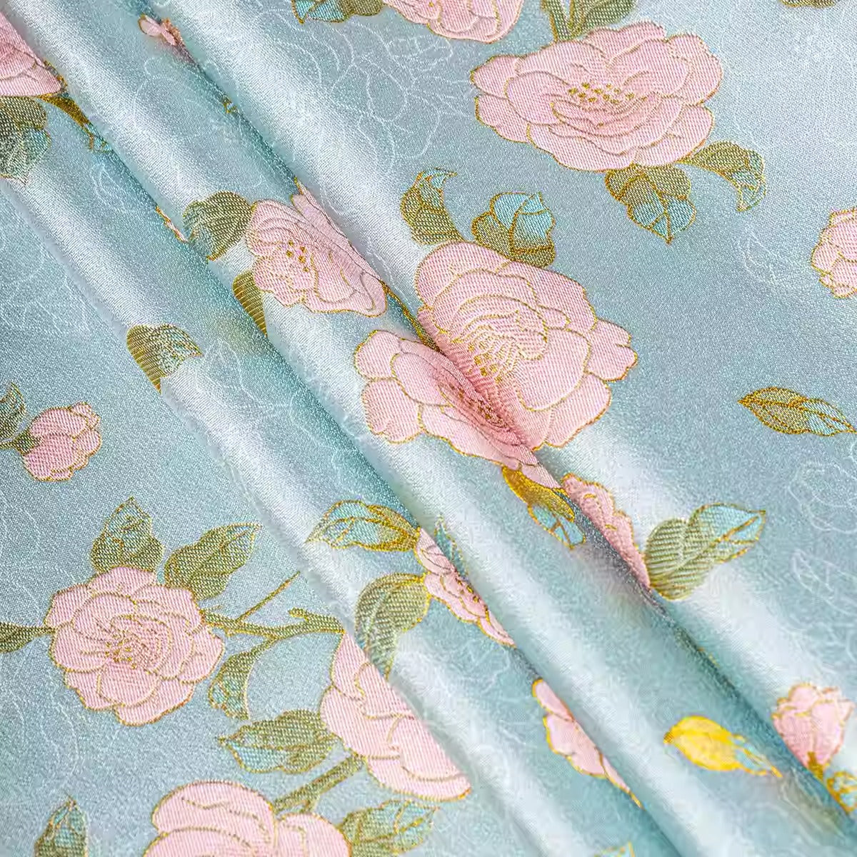 XYLDXSJ011 - Song Brocade 李德喜宋锦, 38 momme 140cm wide by the yard