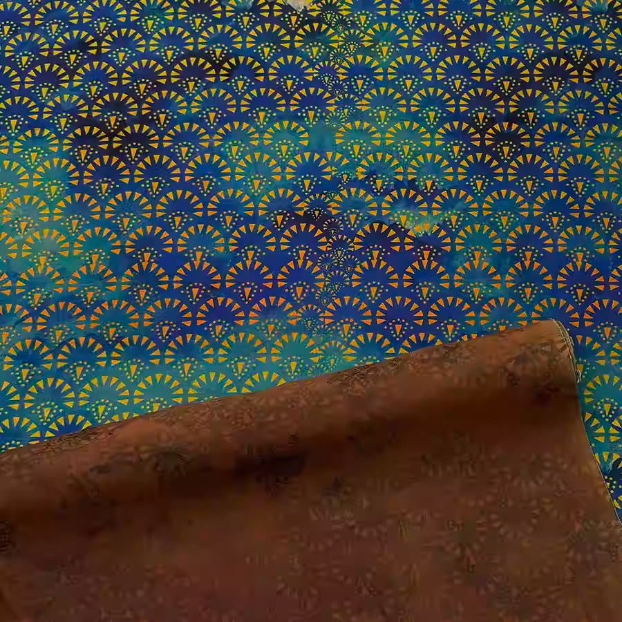 XYHYS 金澜- Jacquard HUALUO Hongyunsha silk fabric, 25 momme openwork texthture, 110cm by e Yard