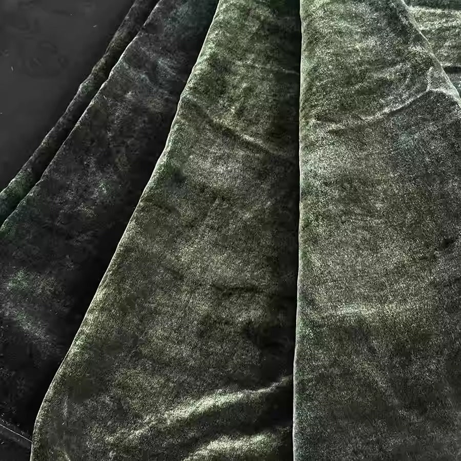 XYYHSR044 - Print Silk Velvet Fabric, 140cm wide by the Yard