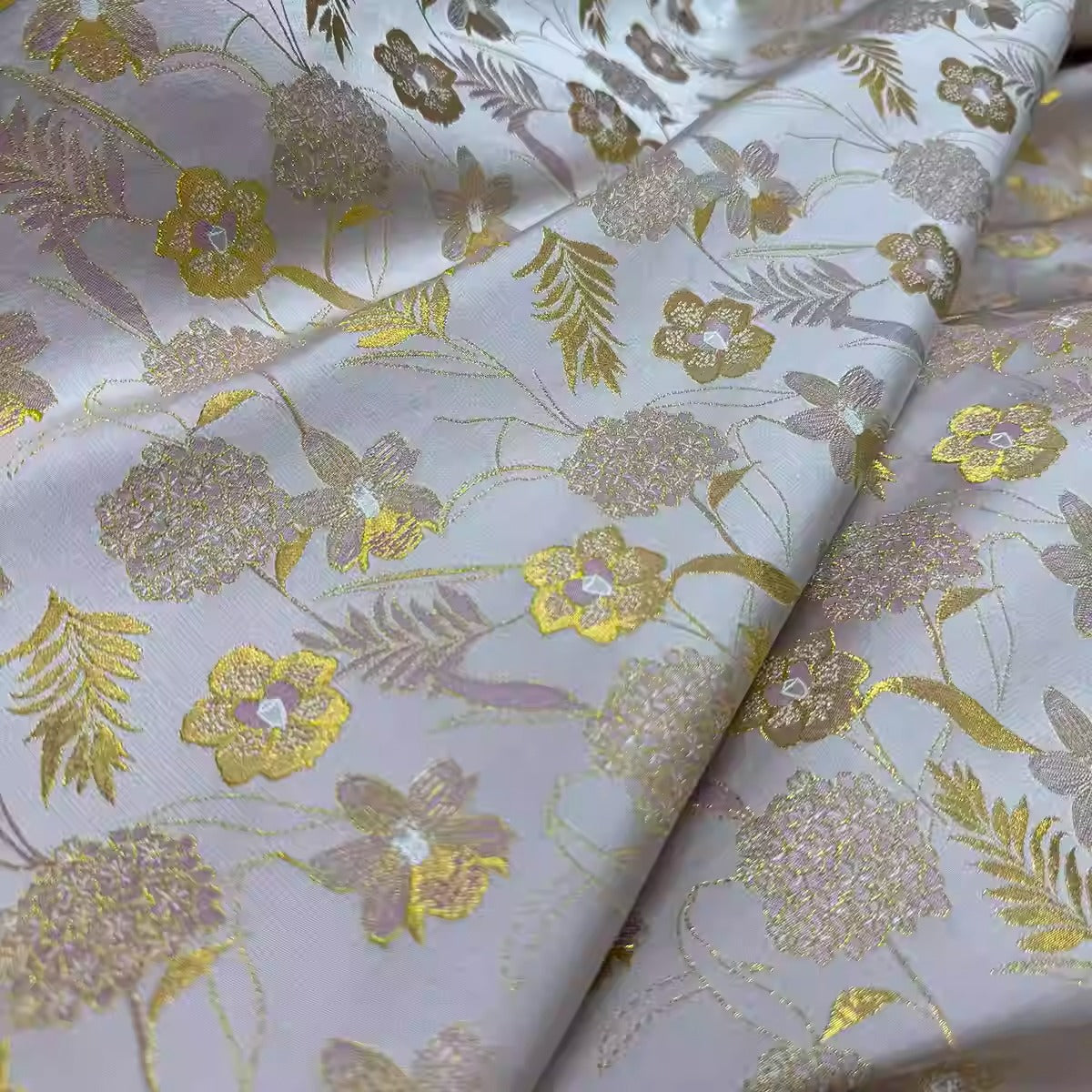 XYLDXSJ009 - Song Brocade 李德喜宋锦, 38 momme 140cm wide by the yard