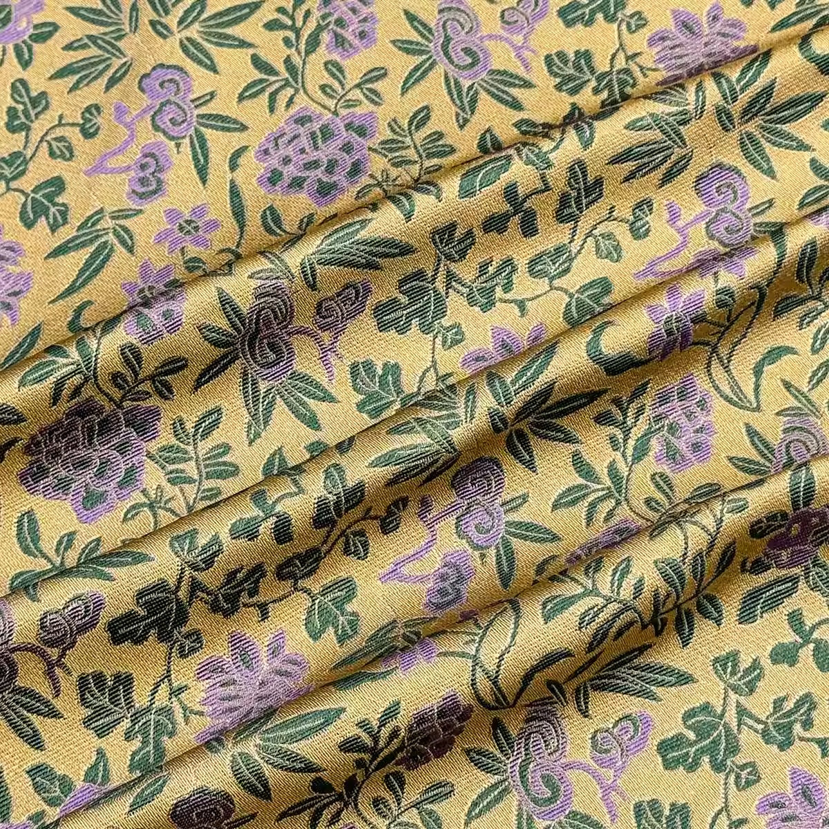 XYLDXSJ015 - Song Brocade 李德喜宋锦, 38 momme 70cm wide by the yard