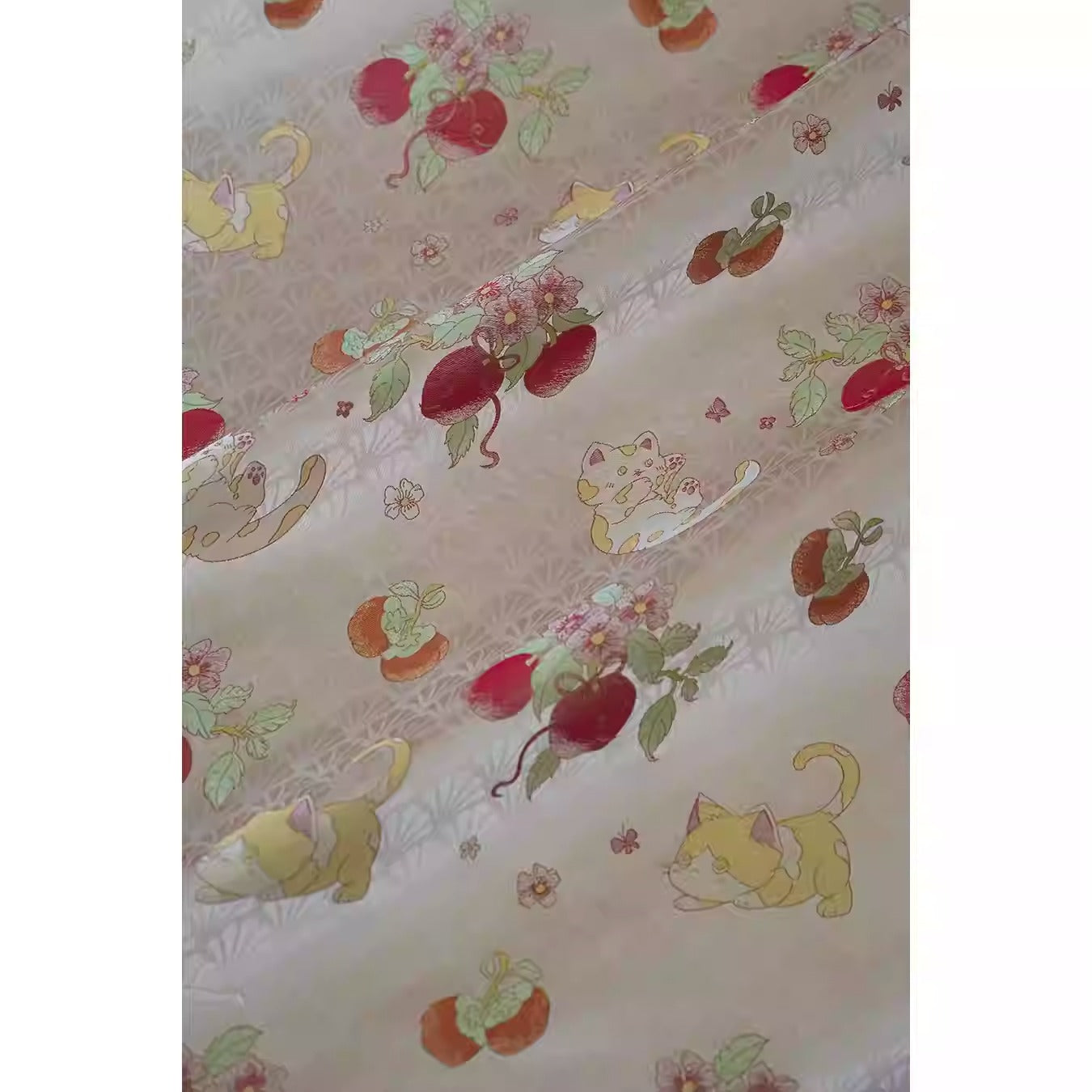 XYLDXSJ003 - Song Brocade 李德喜宋锦, 38 momme 140cm wide by the yard
