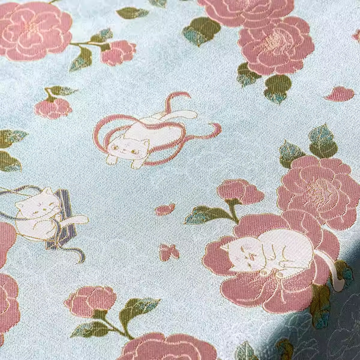 XYLDXSJ011 - Song Brocade 李德喜宋锦, 38 momme 140cm wide by the yard