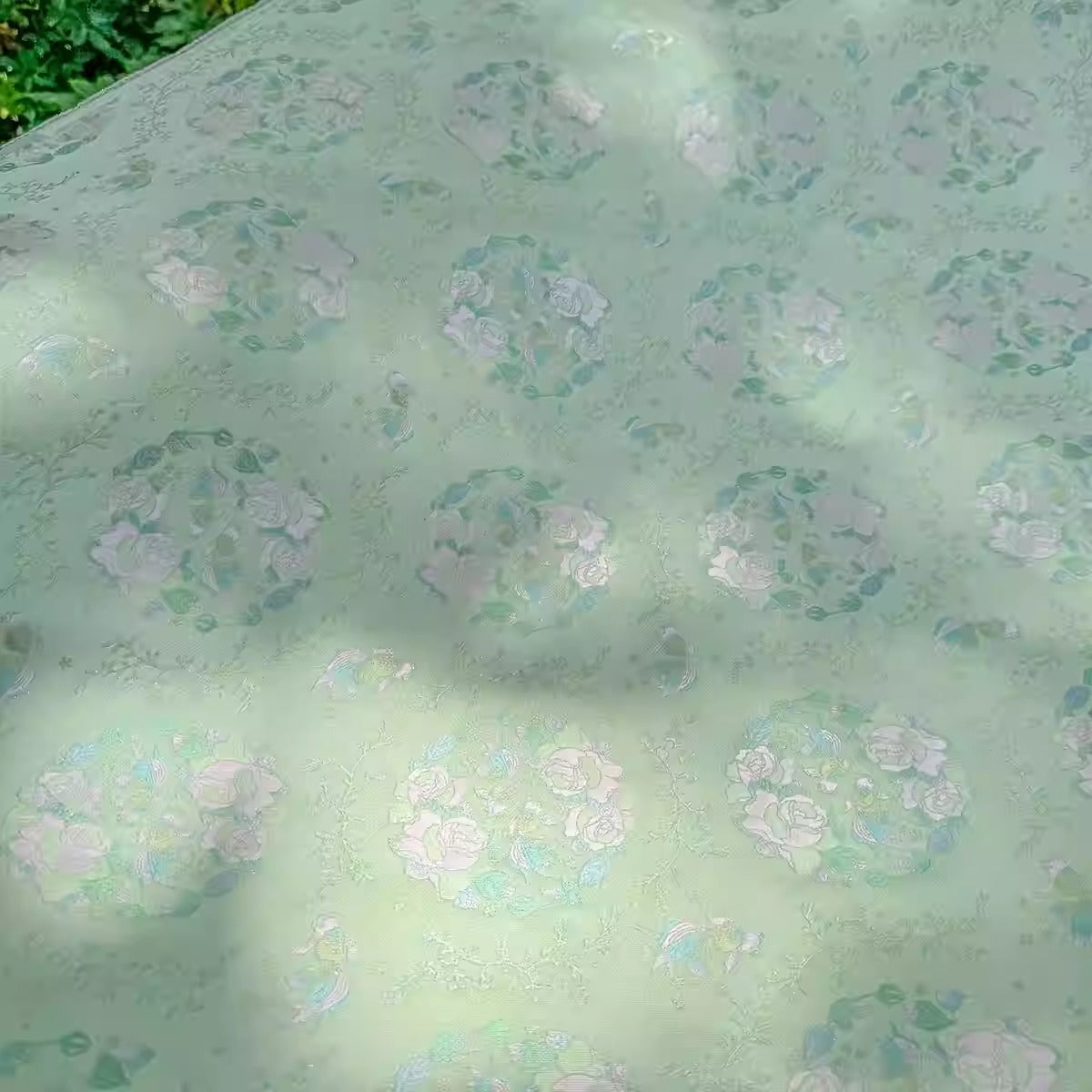 XYLDXSJ 金鱼海藻纹锦- Gilt-Thread Song Brocade 织金宋锦, 38 momme 140cm wide by the yard