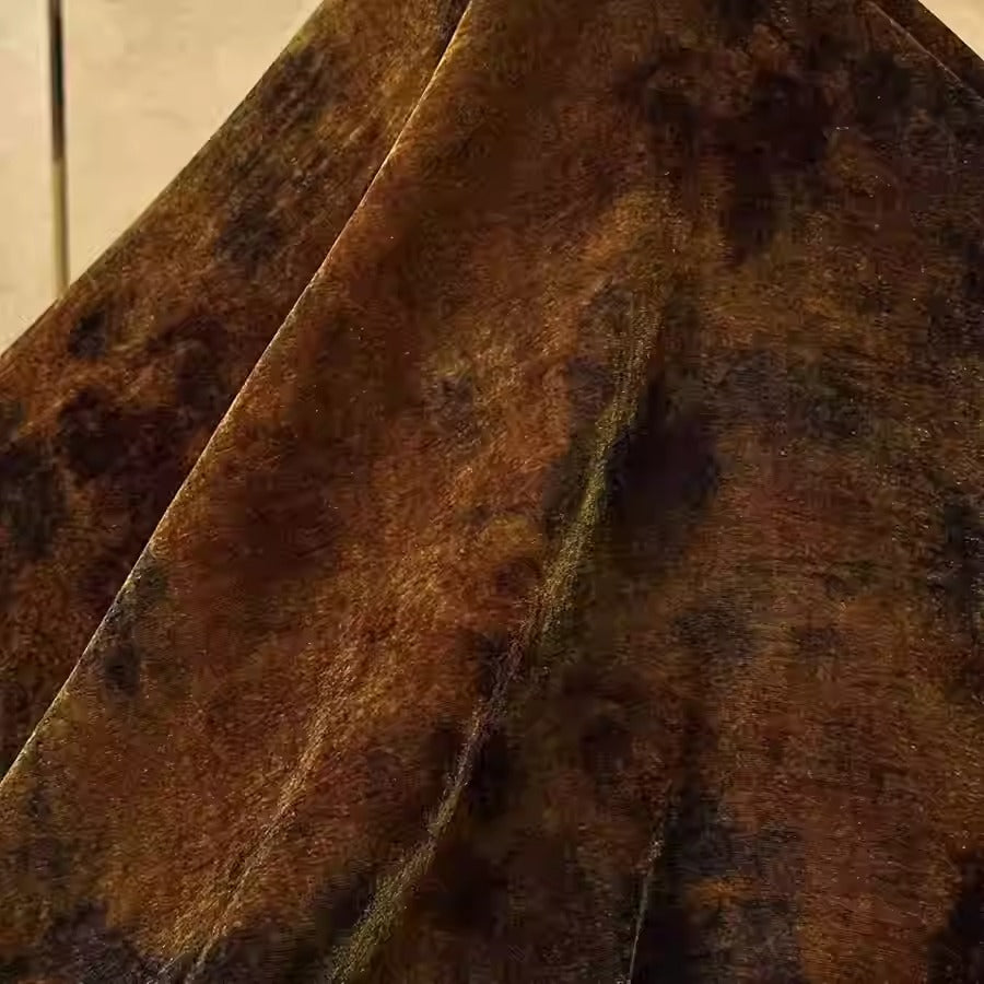 XYYHSR053 - Print Silk Velvet Fabric, 140cm wide by the Yard