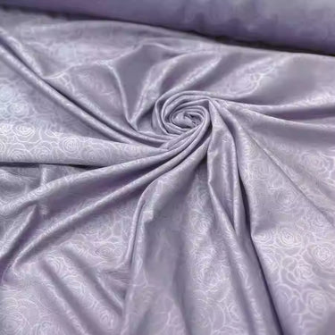 XYLN015 - Leno silk fabric, light purple,  25 momme 114cm wide by the yard