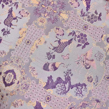 XYLDXSJ001 - Song Brocade 李德喜宋锦, 38 momme 140cm wide by the yard