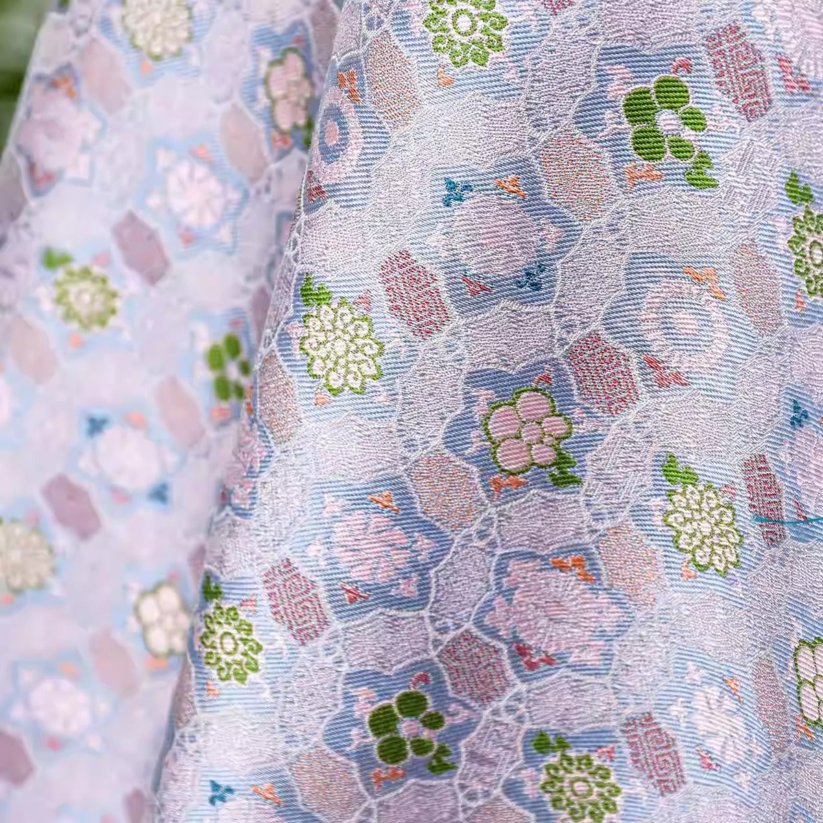 XYLDXSJ002 - Song Brocade 李德喜宋锦, 38 momme 140cm wide by the yard